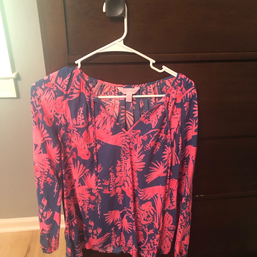 Lilly Pulitzer xs blouse. Great condition!